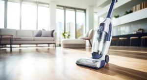Upright Vacumme Cleaner in home