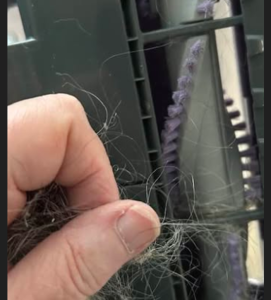Hair Remove of Vacuum Roller