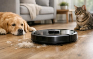 Pet hair removal